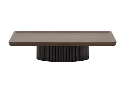 Solid Middle Coffee Table 3D model