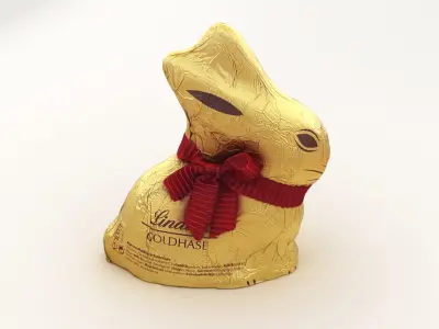 Lindt Chocolate Bunny 002 3D model