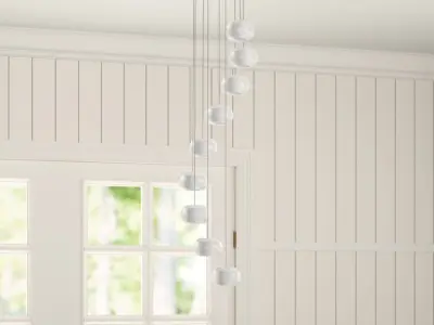 Bayern Light Cluster Pendant 3D model