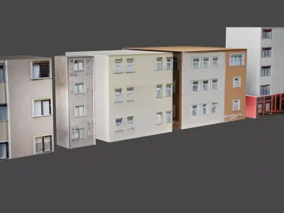Based on photo Build Pack Low-poly 3D model