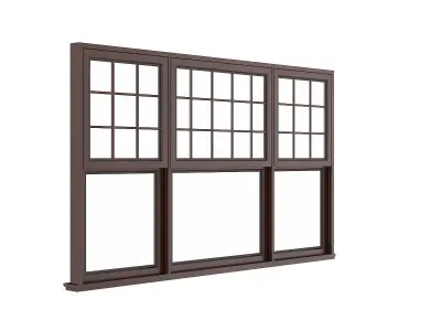 Wooden Window 18 3D model