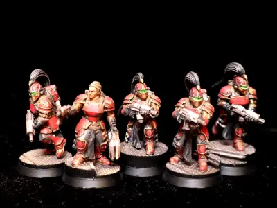 Obsidian Guard - Janissary Squad 3D print model