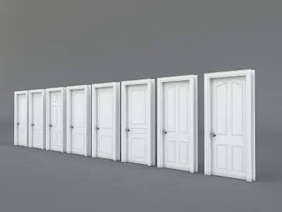 Interior Door Collection 3D model