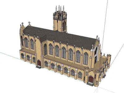 Architecture-Religion-God-Culture-Temple -0226 3D model