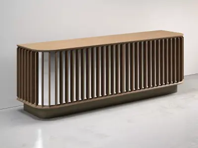 Gondole Low Cupboard 3D model