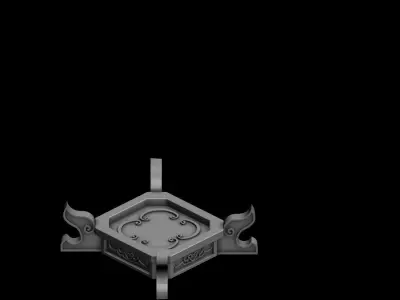 Game Architecture - Gazebo 1127 3D model