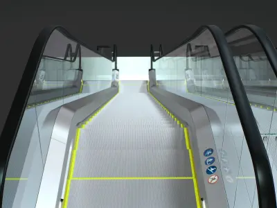Escalator LMG-30-100L 3D model