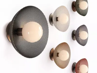 Petite Centric Wall Sconce 3D model