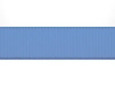 40ft Shipping Container - Detailed 3D model