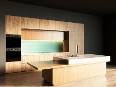 49-Kitchen1 texture 5 3D model
