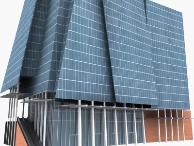 The Shard Building 3d Model 3D model