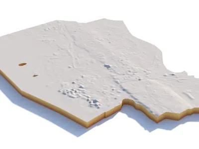 Jersey City Newark in New York 3D model