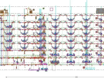 Revit MEP All System Project Model 3D model