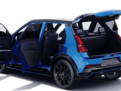  Alpine A290 GTS 2025 with interior 