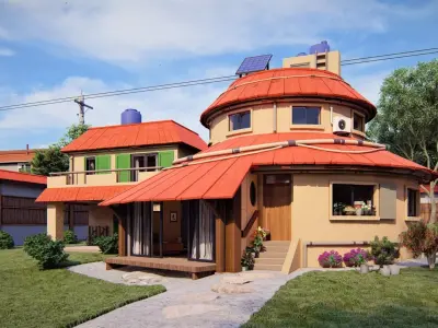 Naruto Uzumaki Residence 3D model