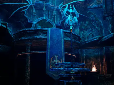 Realistic Throne and Dragon Chair Low-poly 3D model