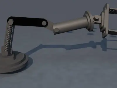 Robotic ARM 3D model 13