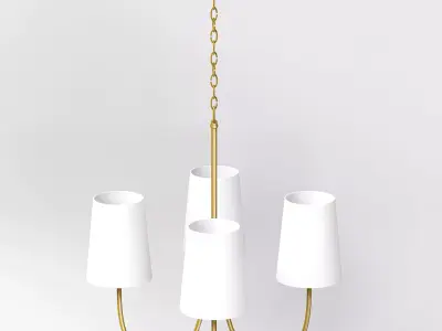Traditional Chandelier 3D model