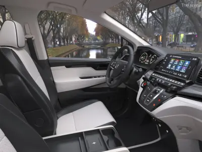  Honda Odyssey 2025 Family Minivan Silver 