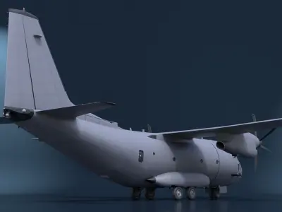  Multi-role Aircraft Grey Simplified 