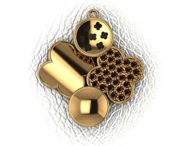 Light Weight Pendent collection 3D print model