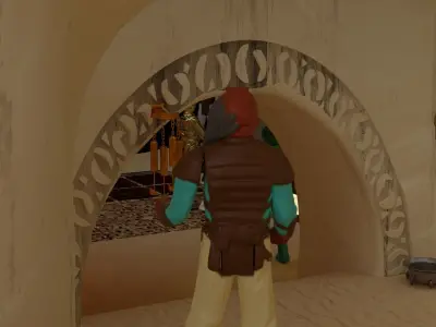 Jabbas Throne Room - Set 6a -Main Entrance Attributes 1-12 scale 3D print model