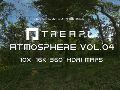 10X HDRI SKIES TREAPL ATMOSPHERE VOL04 - BUNDLE - 360 SKIES Texture