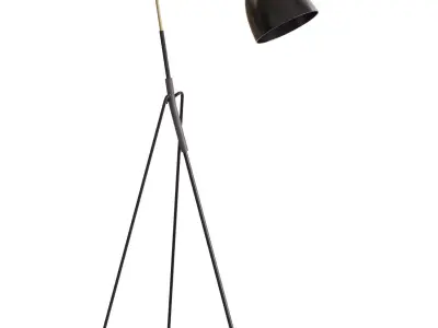 Lean Floor Lamp 3D model