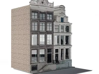 Building amsterdam 3D model