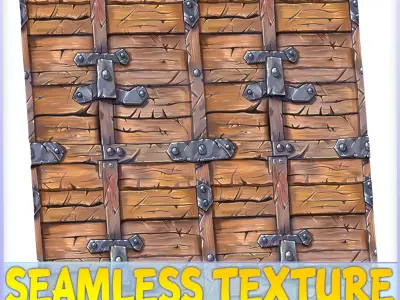 Stylized Wood Seamless Texture Texture shop