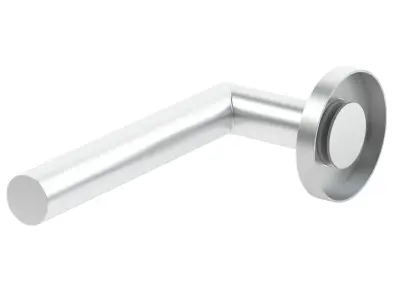 Julian Satin Stainless Steel Door Handle 3D model