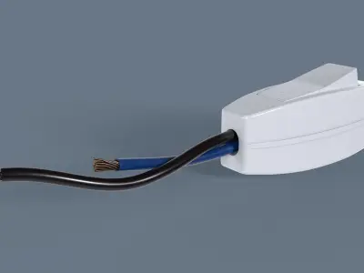 Indoor Hanging Switch High Poly 3D model