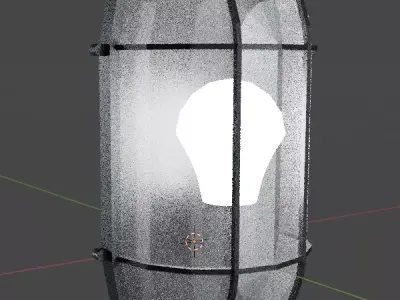 Exterior lamp Free 3D model