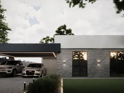 Cottage 01 Undercity 3D model