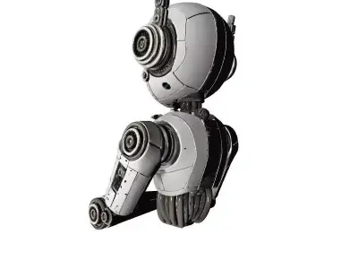 Half-Body Robotic 3D Model 3D print model