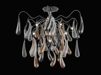 794124 Manica Lightstar Chandelier 3D model