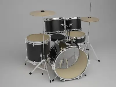 Drum kit 3D model