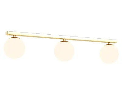 Ceiling lamp Fatis opal glass 3D model