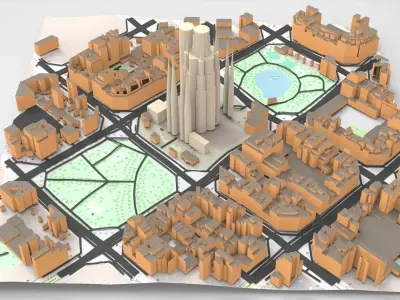 Sagrada Familia Barcelona Spain 3D model