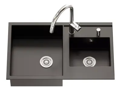 GRANULA 8201 kitchen sink quartz 3D model