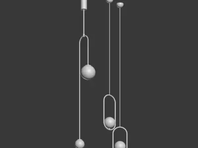 Ceiling Light Collection 2  3D model