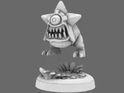 Space Orcs Rage Shokkstar Attack Beast 3D print model