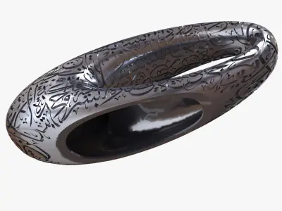 Museum of the Future 3D model 3D Printing Low-poly 3D model