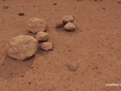 Mars Surface 3D model