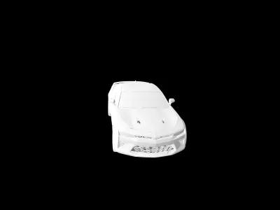 3D SCAN DATA CHEVROLET CAMARO 2SS 2016 EXTERIOR 3D model