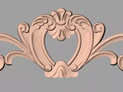 3D carved model furniture 3D design used for artcam aspire E806 3D model