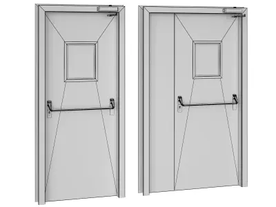 Fire Door  3D model