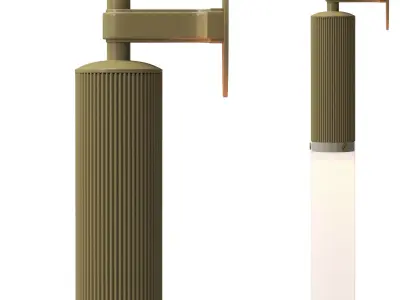 Flume Wall Light 3D model