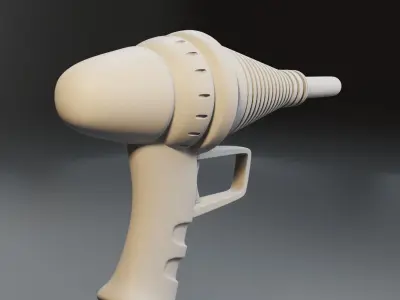 Thunderbirds Blaster 3D print model