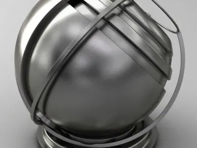 VRAY SHADER---METAL---Ruthenium Texture